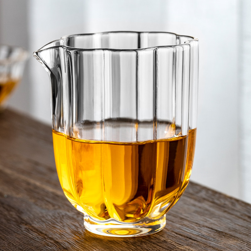 Fair Cup glass heat resistant transparent tea filter Kung fu tea Accessories Tea Sea Sub Tea Instrumental Filter Tea