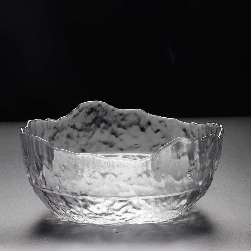 Binge Drinking Hall Hammer Grain Glass Washed Tea Sea Tea Bowl Kongfu Tea Furniture Accessories Tea Track Zero Deserve Tea Residue Cylinder