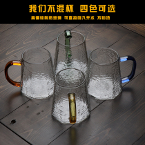 Chang Yitang heat-resistant glass teacup Water cup Tea bowl guests high temperature resistant transparent cup