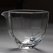 Meet and meet high temperature resistant glass Road Cup Japanese heat-resistant tea divider uniform Cup Tea Sea tea ceremony accessories