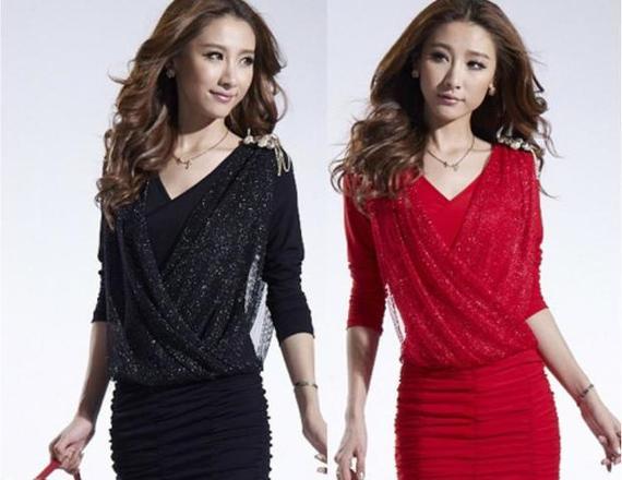 2018 hộp đêm của phụ nữ mùa thu và mùa đông mới mỏng sexy thời trang bìa bụng túi hip dài tay áo mới kích thước lớn ăn mặc váy suông