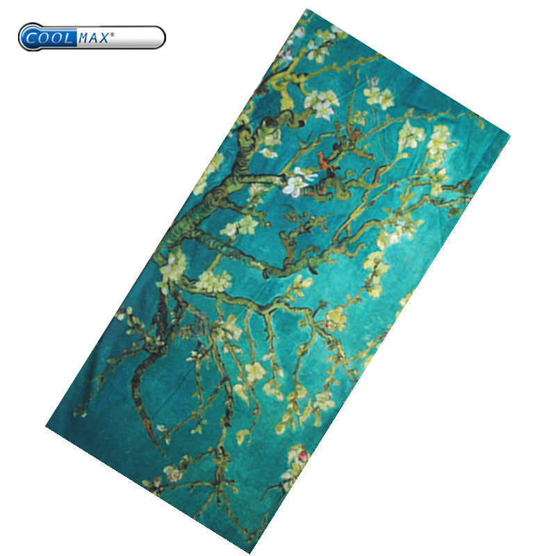 Meritocratic COOLMAX walled neck cover riding speed dry seamless magic headscarf male and female