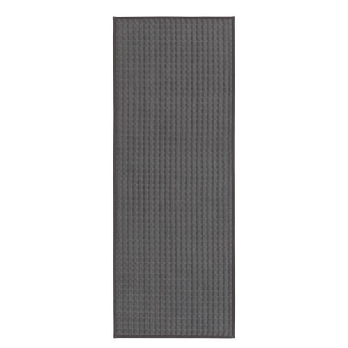 Кухонный коврик IKEA Biton, серый, 45x120, однотонный нескользящий коврик, длинный бытовой закупщик для дома
