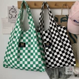 Оригинальная домашняя пригородная корова схема повседневная 𫔮 Большой настройка тотации Canvas College Книга Универсальная литературная женская сумка с однорубежной литературной однорубежной