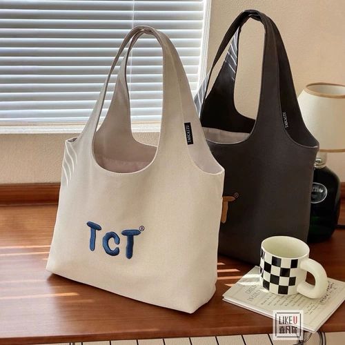 Оригинальная дизайнерская универсальная сумка на одно плечо, в корейском стиле, с вышивкой