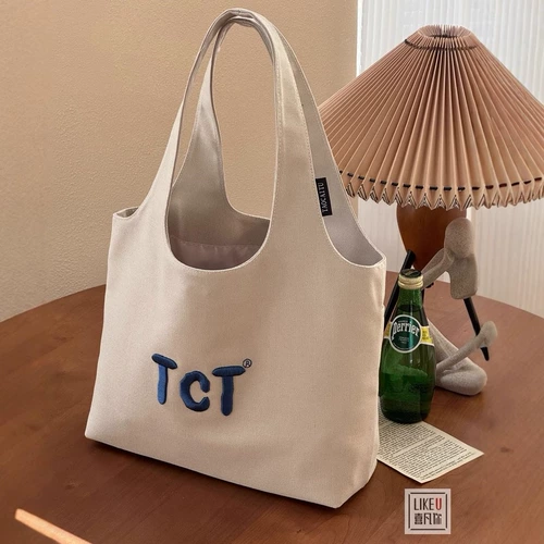 Оригинальная дизайнерская универсальная сумка на одно плечо, в корейском стиле, с вышивкой