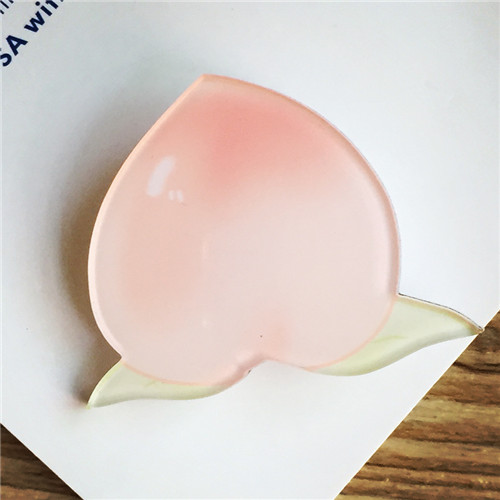 Hàn quốc ulzzang dễ thương phim hoạt hình acrylic huy hiệu nhỏ bóng rắm đào Tháng Sáu Nhật Bản Harajuku mềm chị trâm