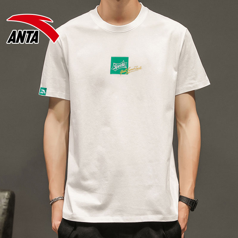 Ann Stepping Snow Beet Joint SHORT SLEEVE MEN'S OFFICIAL WEB FLAGSHIP HALF SLEEVE T-SHIRT 2021 NEW ROUND COLLAR BLOUSE T-SHIRT