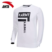 Anta dài tay T-Shirt nam 2018 mùa hè đích thực áo len giản dị vòng cổ áo thun thể thao nam quần áo 15741704