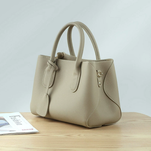 Вместительная и большая летняя кожаная сумка через плечо для матери, городской стиль, из натуральной кожи