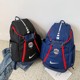 James Backpack USA ທີມງານກິລາກາງແຈ້ງ Basketball Backpack ນັກຮຽນຜູ້ຊາຍຖົງເດີນທາງຄວາມຈຸຂະຫນາດໃຫຍ່