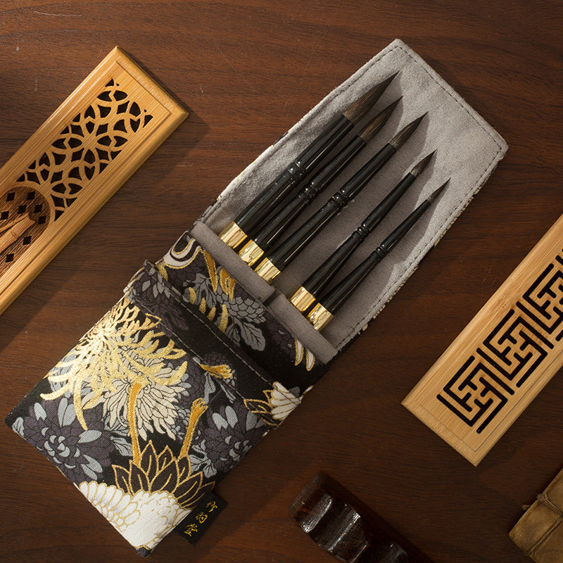 Upgraded Bamboo feather hall Elf travel pen Portable pen Squirrel hair watercolor pen PT666 