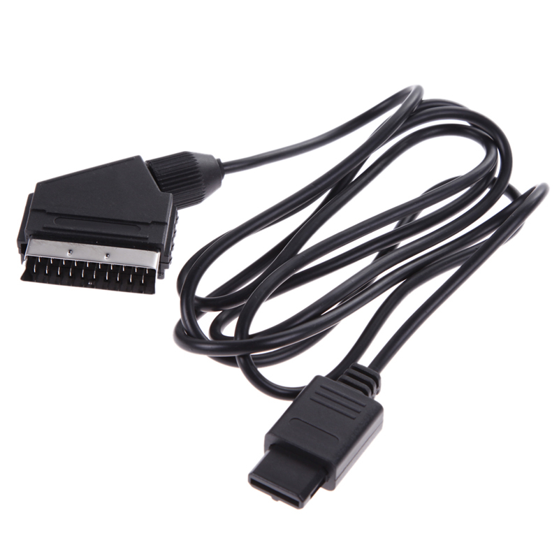 For Nintendo SNES N64 SFC A V TV Video Scart RGB Cable 1 8m