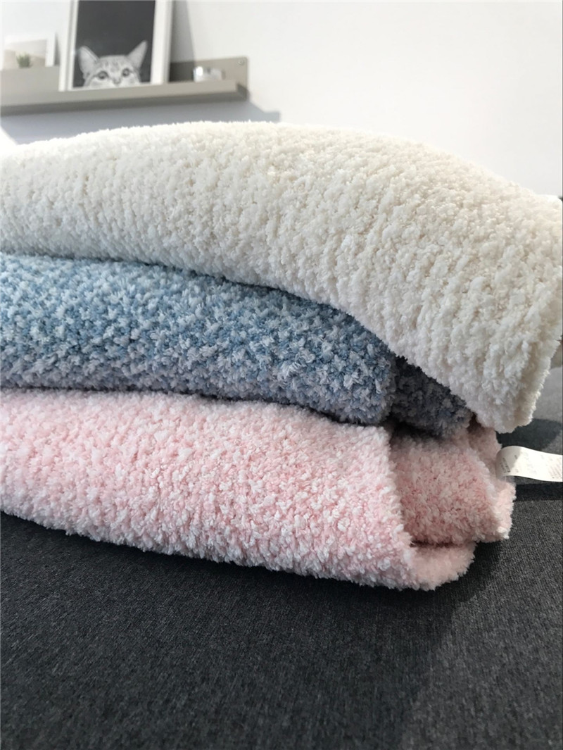 ins mềm chăn dệt kim màu tươi Bắc Âu sofa văn phòng giải trí ăn trưa nghỉ ngơi chăn mền đơn hoặc kép - Ném / Chăn mền nhung
