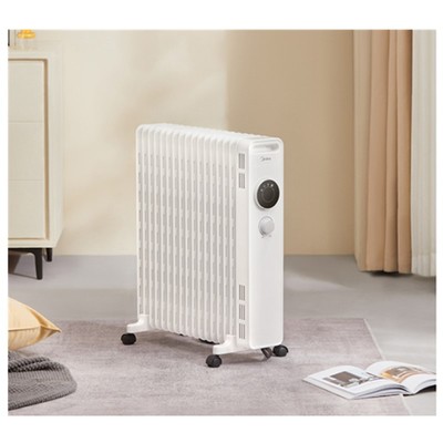 美的油汀电暖气取暖家用客厅全屋取暖器节能