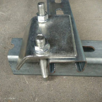 C-steel thickened U-shaped pressure plate beam clamp U-type clamp C steel fitting connecting piece I-shaped steel hoisting fixed piece