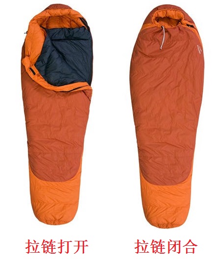 Spot the Groundhog MARMOT Rampart-15 Degrees Celsius 5 Degrees Fahrenheit 650 Pontoon Down Sleeping Bag