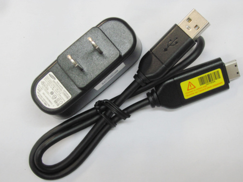 Blues Original Samsung i100 i80 NV30 NV40 WP10 L210 pin camera sạc + cáp dữ liệu - Phụ kiện máy ảnh kỹ thuật số túi máy ảnh herringbone