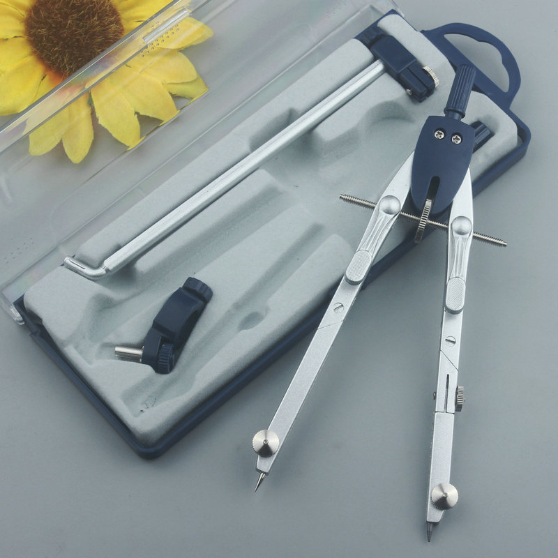 Professional drawing compass Precise fine-tuning can be installed with extended armband shortcut keys can draw large circles and directly install the pen