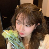 Korean love flower clamp grab jacket sweet cute side shark clip card hair clip