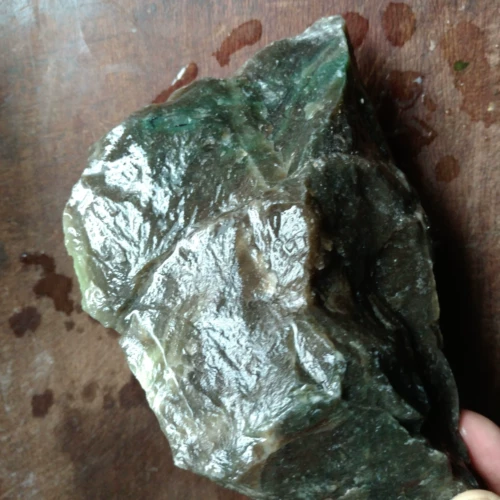 Tiansan Bit, свежий зеленый соус, фиолетовый душан Джейд Оригинальный камень 2.4 котт (1220 грамм) Бесплатная доставка