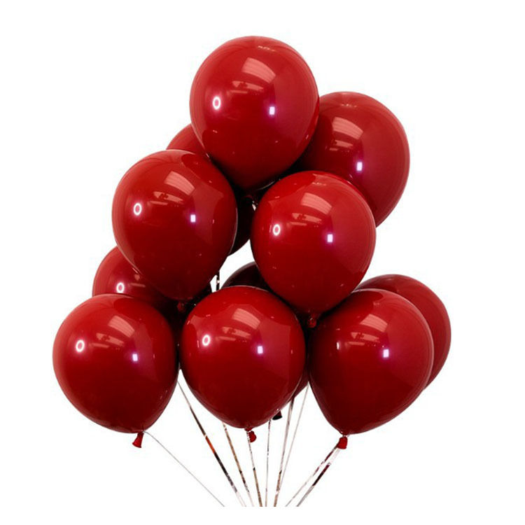 ins heart-shaped ruby ​​red balloon pomegranate red marriage proposal creative layout supplies confession birthday wedding room romantic decoration