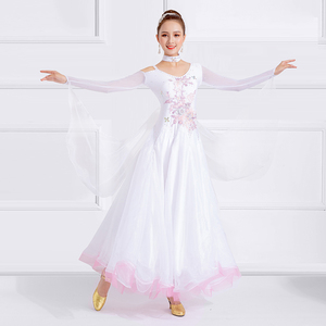 Women ballroom dance dresses Modern dance dress ballroom dance big swing dress