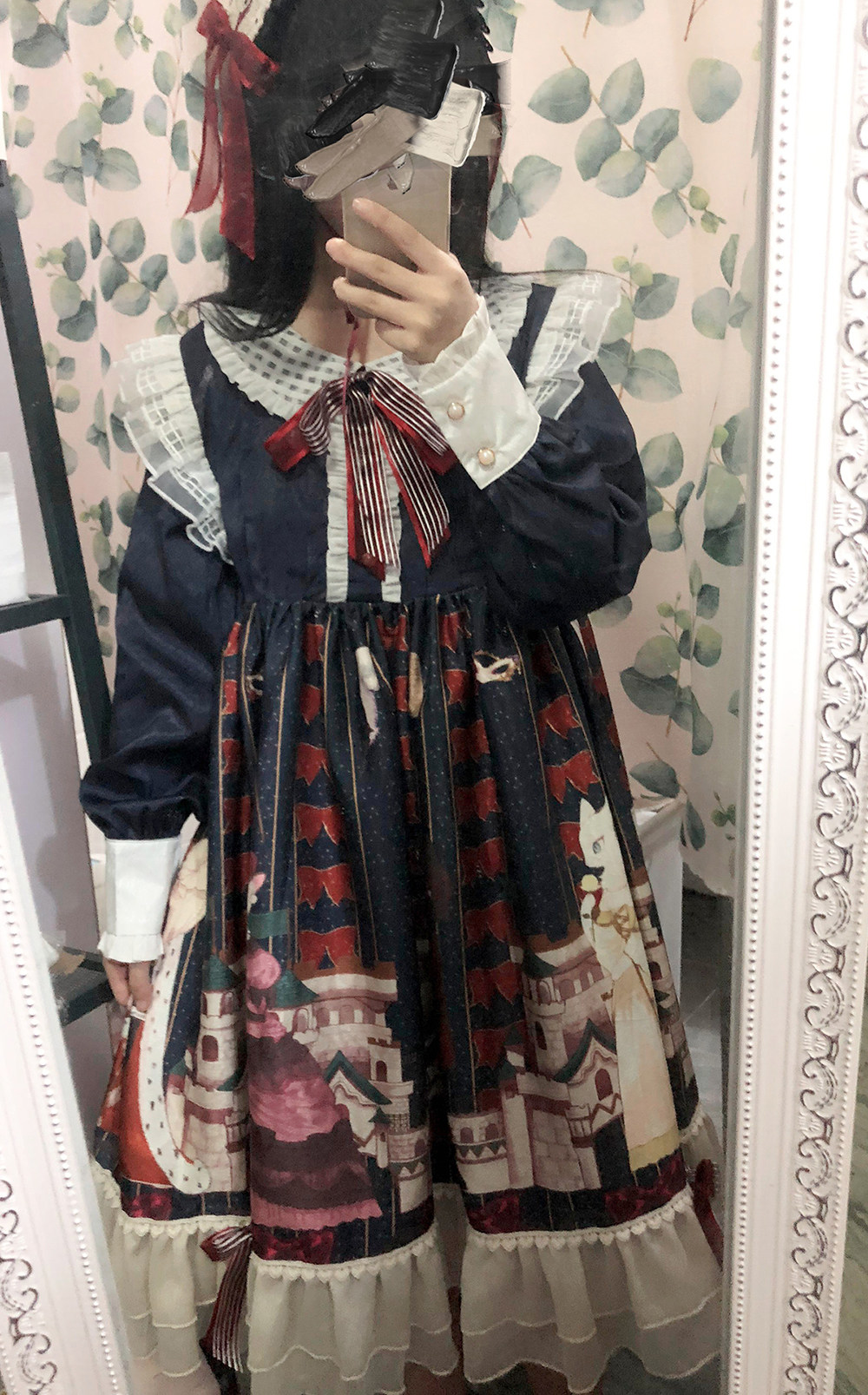 Другие 【b品现货】钦花社原创维多利亚喵lolita op可爱毛茸斗篷外套秋冬