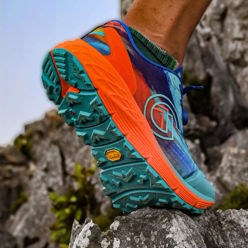 Gronell Gonyer Trail Running Shoes V-Soled Non-Slip All-Terrain Running Shoes Mountaineering Hiking Virbam Trail Shoes
