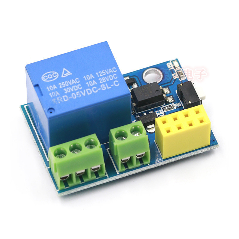 ESP8266 ESP-01S Relay模块WIFI 继电器智能插座加多ESP-01S