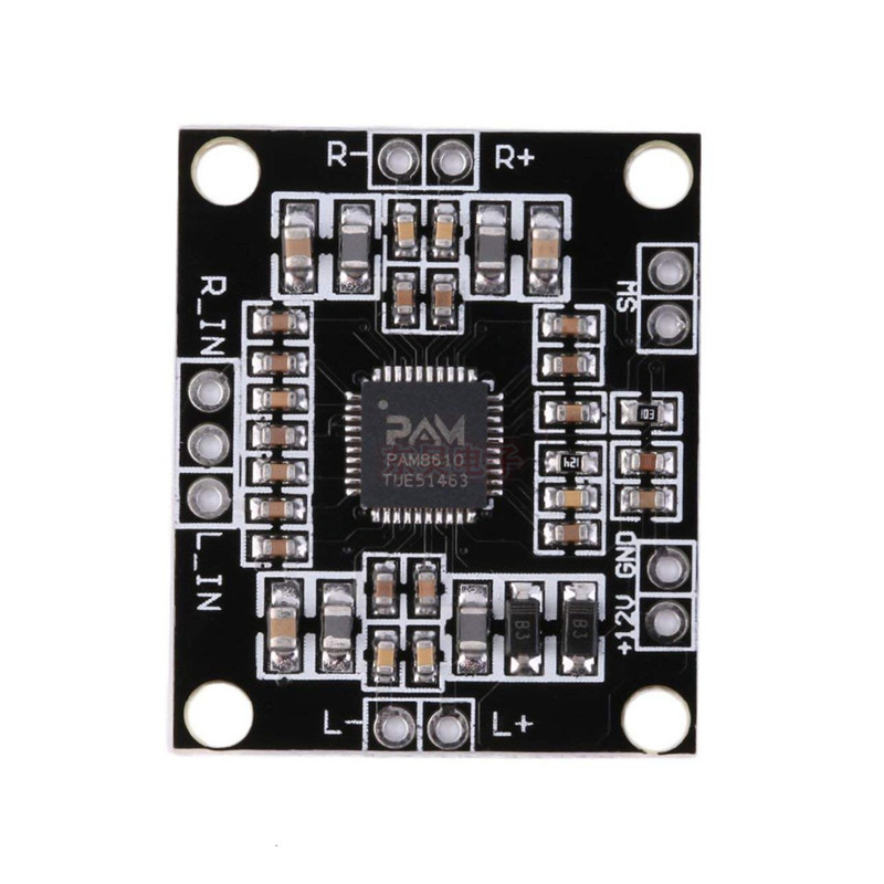 PAM8610数字功放板模块 2x15W双声道 立体声 D类 大功率功放板