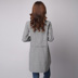 Xuân 2018 phiên bản Hàn Quốc mới của áo dài size lớn dài tay áo cotton và áo sơ mi kẻ sọc kẻ sọc nữ che bụng áo kiểu áo sơ mi nữ Áo sơ mi