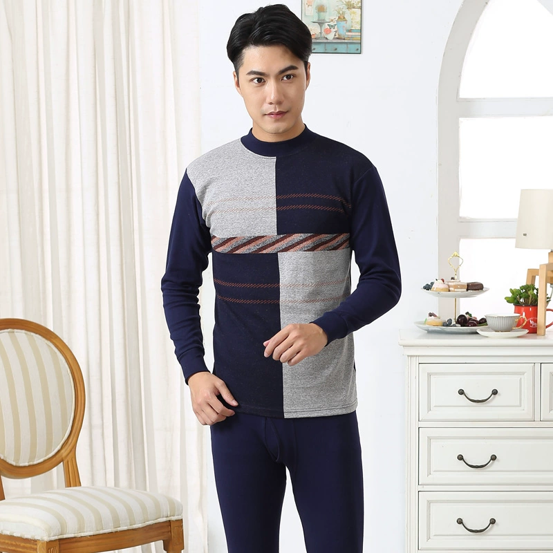 Quần áo nam cao cổ mùa thu quần dài và trung niên cotton mỏng phần đáy đáy quần lót cotton cotton