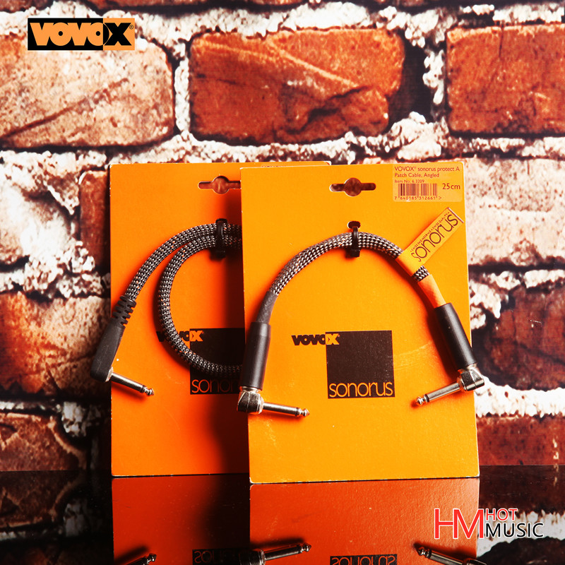 Swiss-made VOVOX Sonorus Patch Cable Electric Guitar Bess Single Effect Cable