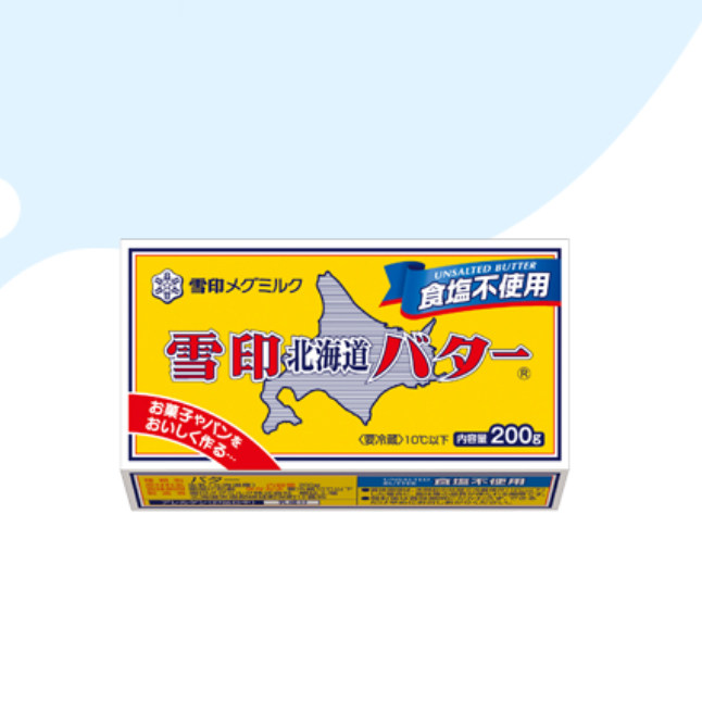國內現貨 日本 北海道 雪印 無鹽奶油 塗抹麵包烘焙