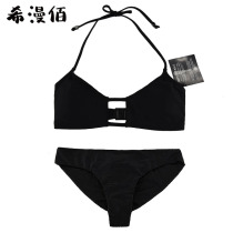 Xi Manbai sexy swimsuit womens 2020 new openwork three-point European and American hot spring small chest strap bikini