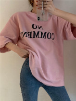 Short sleeves Bottoms Shirts Foreign Air Printed Blouses Women 2022 Summer new Nehitch New white 100 hitch T-shirt Wins