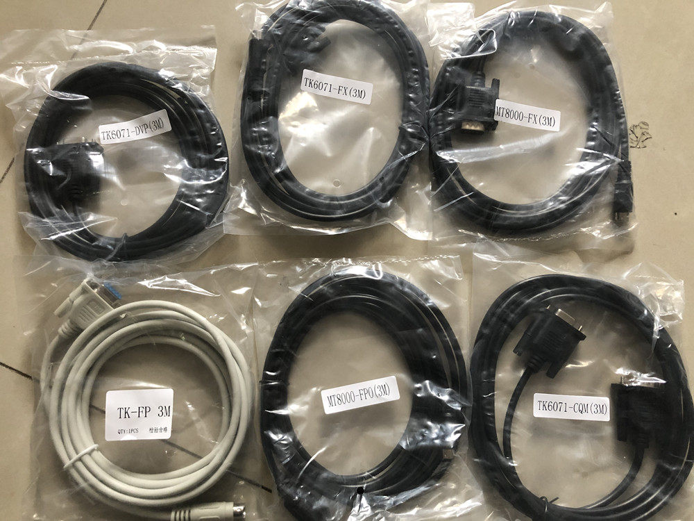 Weiluntong touch screen communication line TK MT-Mitsubishi OMRON Delta Xinjie Panasonic 3 meters 5 meters 10 meters