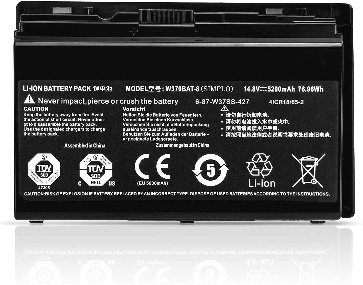 Brand new blue W370BAT-8 W370BAT-8 K590S K660E K660E laptop battery