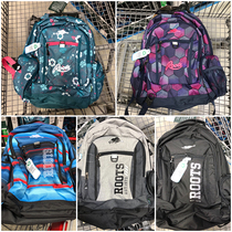 Spot Canadian Roots Beaver Rat Backpack Student School Bag Travel Backpack Unisex Computer bag