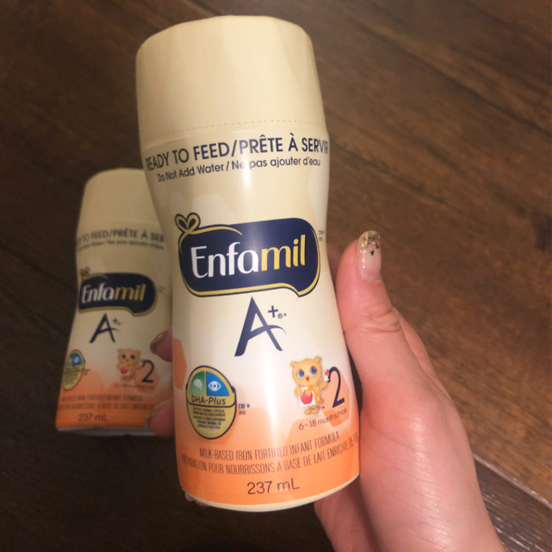 Spot Canada Beauty Johnson 2 Dup Water Milk Enfamil A Two-Drink Liquid Milk 237ml One bottle