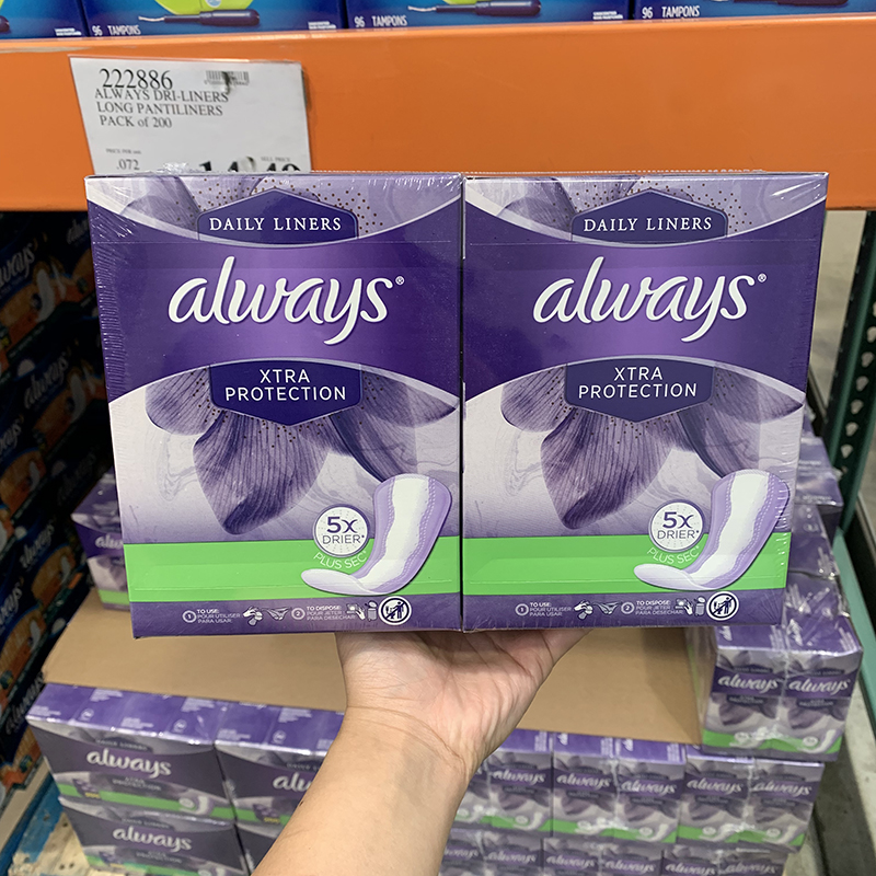 Spot Canada always sanitary pads 50 pieces about 17 5 cm