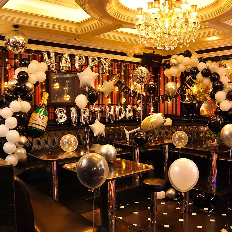 KTV party on birthday to arrange Shanghai hotel package room Valentine's Day romantic in scene