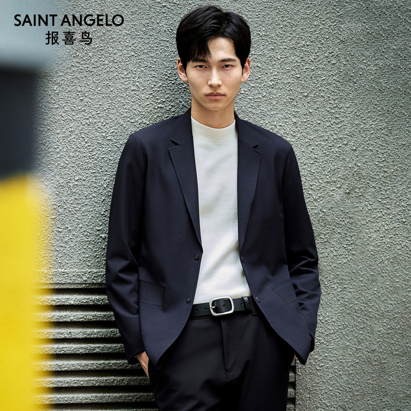 [Sports Suit] Baoxi Bird Autumn Men's Stretch Anti-Wrinkle Suit Casual Blazer Fashion Jacket