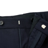 Осенний шерстяной пиджак классического кроя, костюм, синие штаны, коллекция 2021, свободный прямой крой