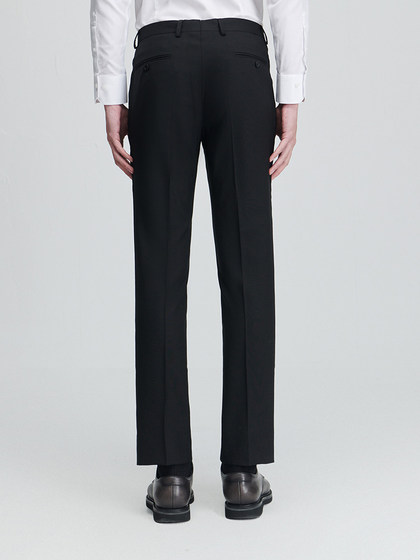 报喜鸟男士羊毛西裤垂感易打理男裤直筒休闲显瘦长裤