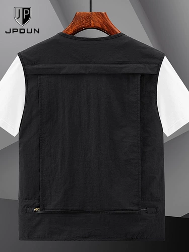 Весенний летний тонкий быстросохнущий жилет подходит для мужчин и женщин, осенний, делается под заказ, с вышивкой, с печатью вашего логотипа