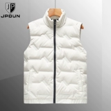 Демисезонный жилет подходит для мужчин и женщин с пухом, утепленная дорожная майка, куртка для отдыха, набивка пером