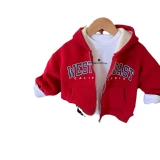 Детская утепленная куртка, детский комплект, толстовка с капюшоном подходит для мужчин и женщин, коллекция 2022