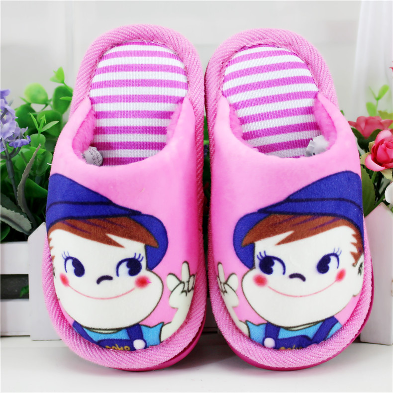 Chaussons enfants en suède - Ref 1006550 Image 19
